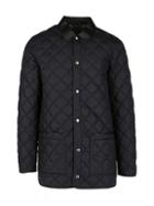 Dunhill Lightweight Quilted Snap Front Car Coat