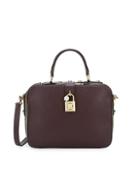 Dolce & Gabbana Convertible Leather Crossbody Bag