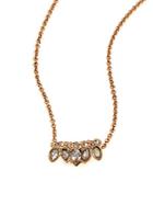 Alexis Bittar Miss Havisham Liquid Pav&eacute; Crystal Mini Jagged Marquis Pendant Necklace