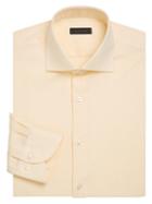 Saks Fifth Avenue Collection Collection Classic-fit Non-iron Textured Cotton Dress Shirt