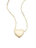 Saks Fifth Avenue 14k Yellow Gold Heart Pendant Necklace