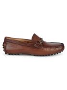Saks Fifth Avenue Pebbled Leather Driving Loafers