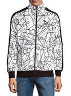 Puma Button-front Printed Jacket