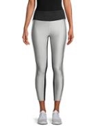 Calvin Klein Performance High-waisted Striped Cropped Leggings