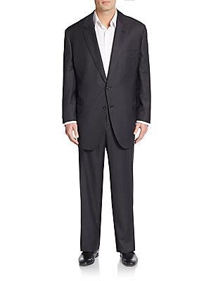 Brioni Regular-fit Solid Wool Suit