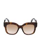 Fendi 51mm Wayfarer Sunglasses