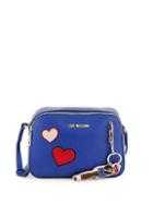 Love Moschino Heart Faux Leather Crossbody Bag