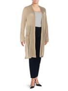 Love Scarlett Ribbed Open-front Cardigan