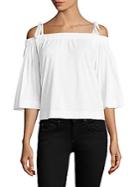Feel The Piece Sunset Off-the-shoulder Top