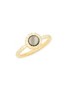 Freida Rothman Sterling Silver & Mother-of-pearl Ring
