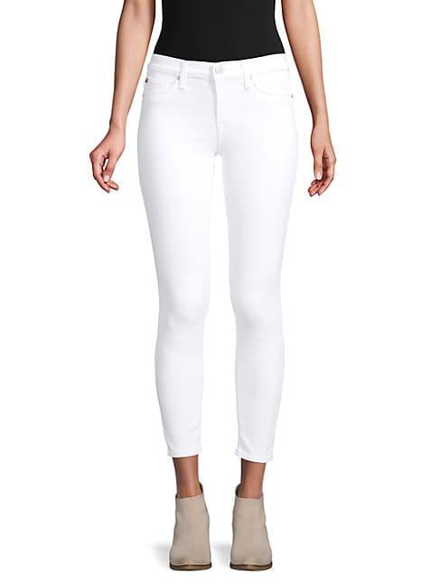 Hudson Jeans Mid-rise Cropped Skinny Jeans