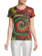 Valentino Psychedelic-print Cotton Tee