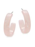 Ava & Aiden Thick Marbled Hoops