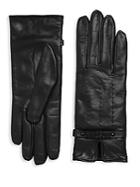 Moschino Classic Leather Gloves