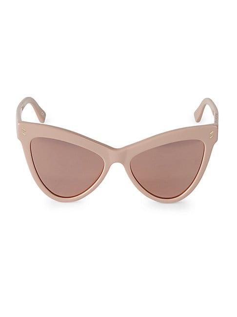 Stella Mccartney 55mm Cat Eye Sunglasses