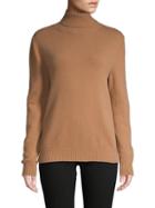 Max Mara Turtleneck Virgin Wool & Cashmere-blend Sweater
