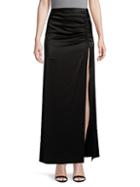 Alice + Olivia Side-ruched Maxi Skirt