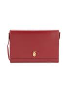 Burberry Paxton Leather Convertible Clutch