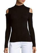 1.state Long Sleeve Cold Shoulder Top