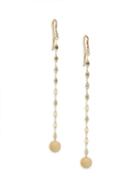 Sphera Milano Goldplated Disc Chain Drop Earrings