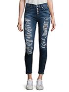 Hudson Ciara Distressed Super Skinny Jeans