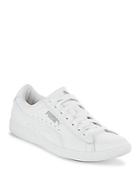 Puma Vikky Round Toe Lace-up Sneakers