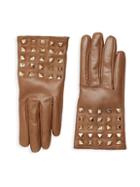 Valentino Studded Leather Gloves