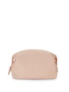 Saks Fifth Avenue Pebbled Leather Cosmetic Pouch
