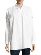 Helmut Lang Solid Cotton Shirt