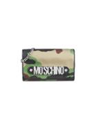Moschino Camouflage-print Logo Chain Wallet
