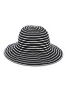 San Diego Hat Company Striped Cloche Hat