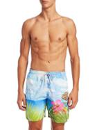 Saks Fifth Avenue Collection Tropical Swim Trunks