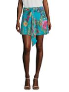 Parker Bridgette Floral-print Mini Skirt