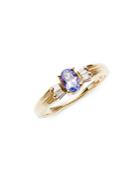 Effy Diamond & 14k Yellow Gold Solid Fill Solitaire Ring