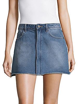 Joie Hayon Washed Cotton Skirt