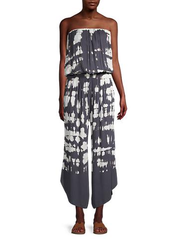 Young Fabulous & Broke Aviana Abstract-print Jumpsuit