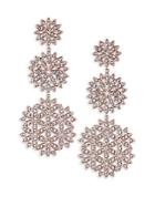 Adriana Orsini Pav&eacute; Snowflake Drop Earrings
