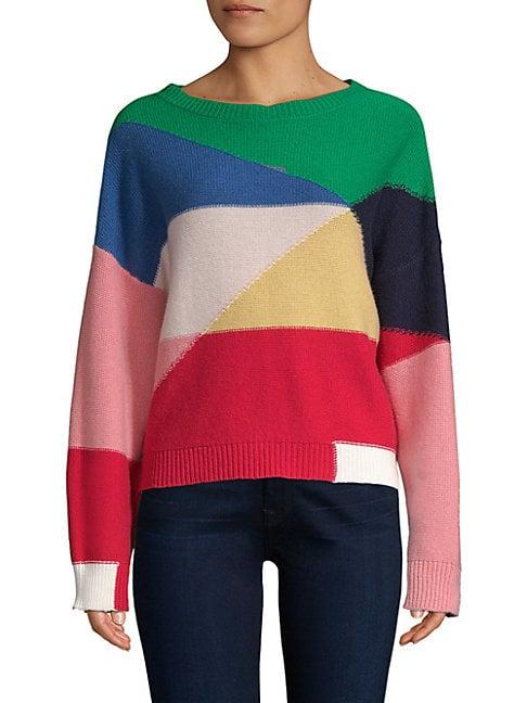 Joie Megu Colorblock Knit Pullover
