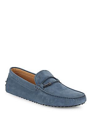 Tod's Suede Bit Moccasins