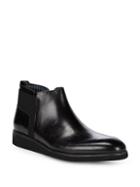 Karl Lagerfeld Trimmed Leather Boots