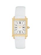 Bruno Magli Goldtone Stainless Steel & Leather-strap Watch