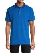 Standard Issue Nyc Embroidered-collar Cotton Polo