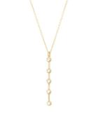 Kc Designs Diamond 14k Yellow Gold Stick Pendant Necklace