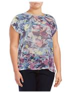 Vince Camuto Glimmer Printed Top