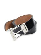 Salvatore Ferragamo Square Buckle Leather Belt