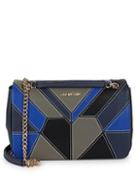 Love Moschino Geometric Colorblocked Crossbody Bag