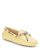 Tod's Moc-toe Leather Driving Loafers