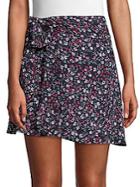 Lovers + Friends Gina Floral Wrap Skirt