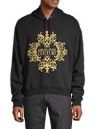 Versace Jeans Couture Cotton-blend Hooded Jacket