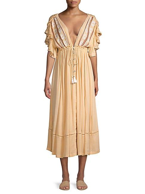 Free People Will Wait For You Midi Dress